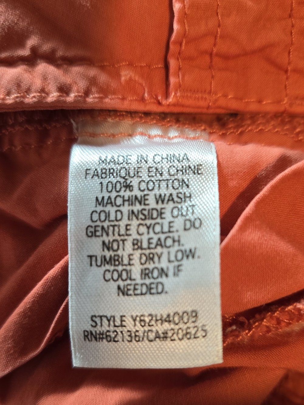 Guess Jeans Coral Button-Front Capri Pants Size 29 - Picture 10 of 10
